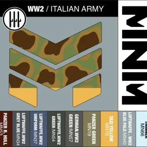minim acrylics army set paint